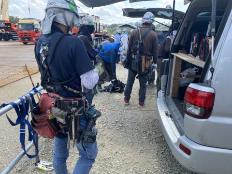 市原の現場です